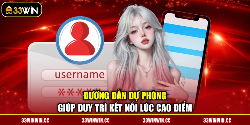 Đường dẫn dự phòng giúp duy trì kết nối lúc cao điểm
