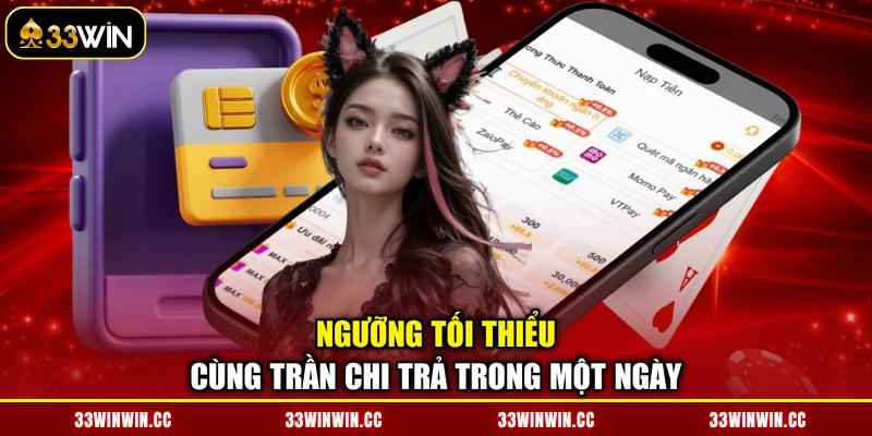 Ngưỡng tối thiểu cùng trần chi trả trong một ngày