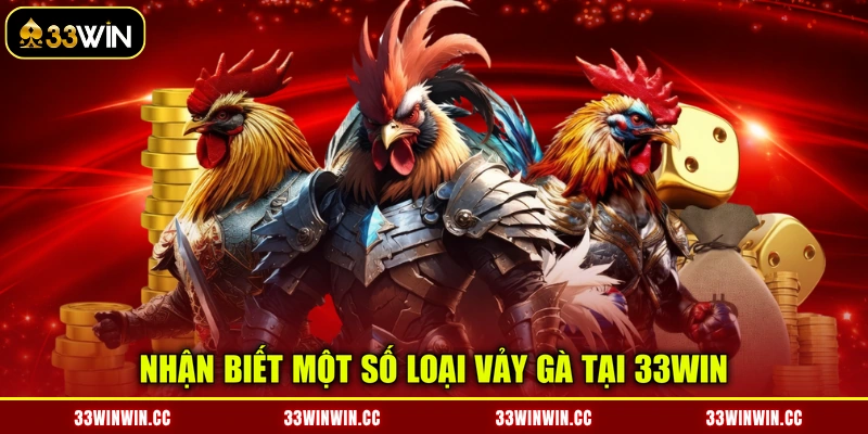 Nhận biết một số loại vảy gà tại 33WIN